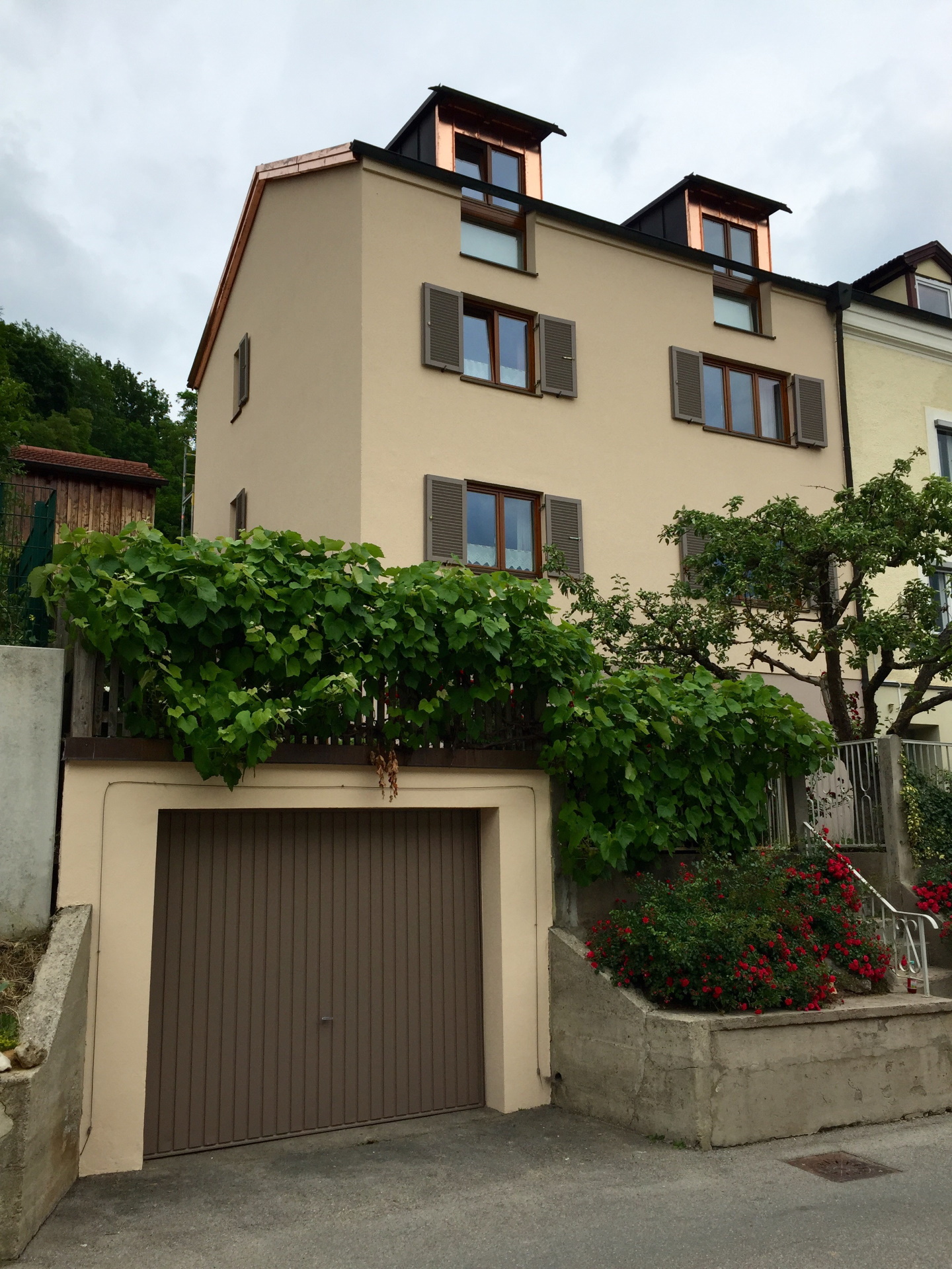 Aussenfassade nachher