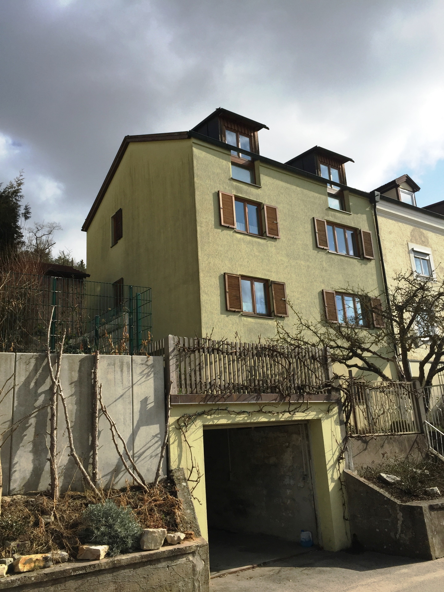 Aussenfassade vorher